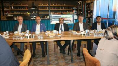 Adıyaman Gazeteciler Cemiyeti Başkanı ve yönetim kurulu üyeleri tarafından Adıyaman