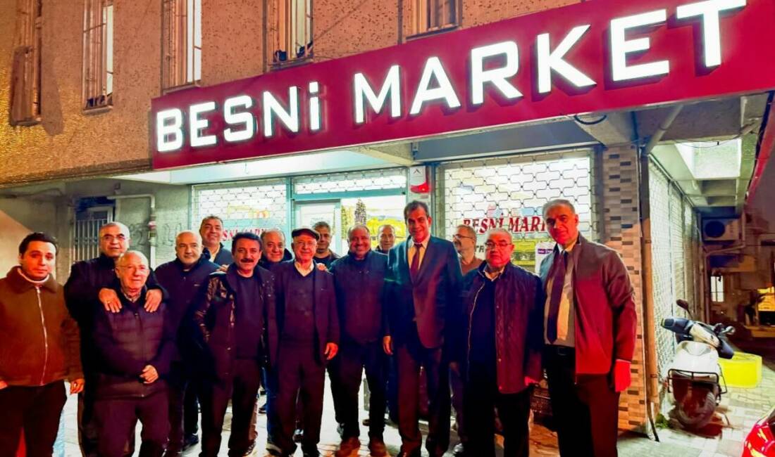 Besni’nin yöresel tatlarını İstanbul’a taşıyan Küllük Market, hemşerimiz Mehmet Burç