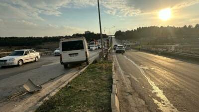 Adıyaman’da otomobil ile minibüsün çarpışması sonucu 1 kişi yaralandı.