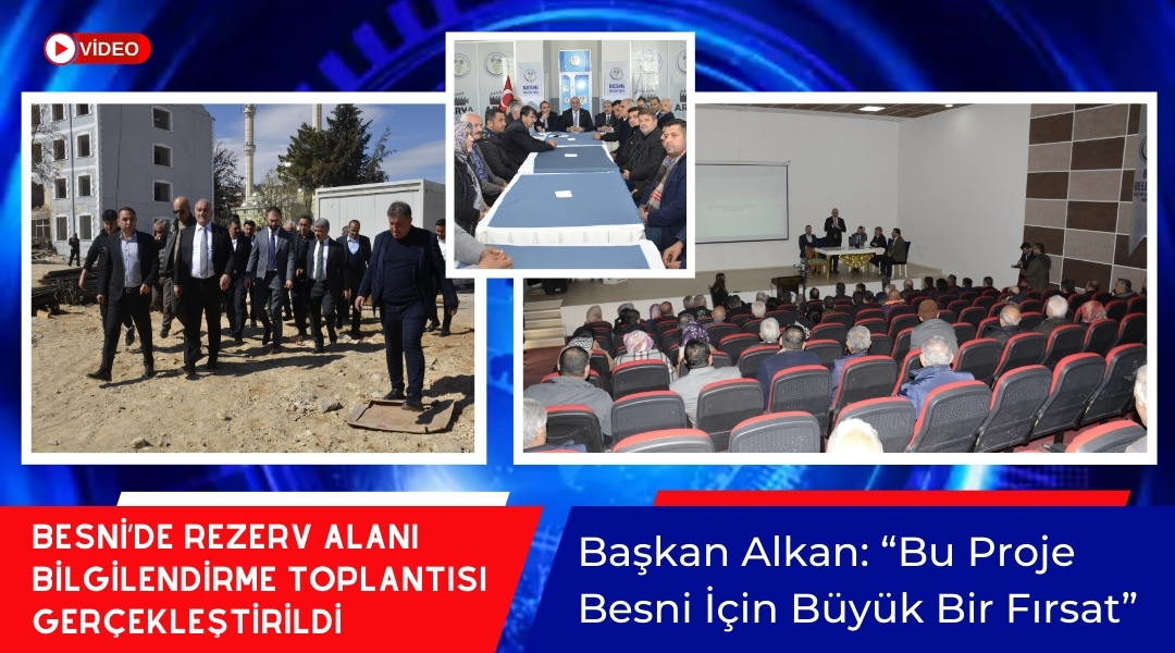 Besni’nin çehresini değiştirecek tarihi projelerden birisi olan Kent Meydanı projesi