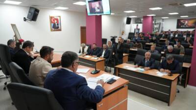 Adıyaman Belediye Başkanı Abdurrahman Tutdere başkanlığında gerçekleştirilen Mart ayı belediye