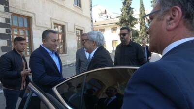 AK Parti Genel Başkan Yardımcısı Hüseyin Yayman, Kilis Valiliği'ni ziyaret