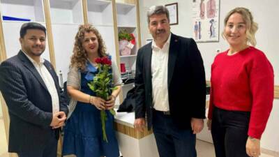 Gaziantep Özel ANKA Hastanesi yönetimi, 14 Mart Tıp Bayramı'nda emekleri