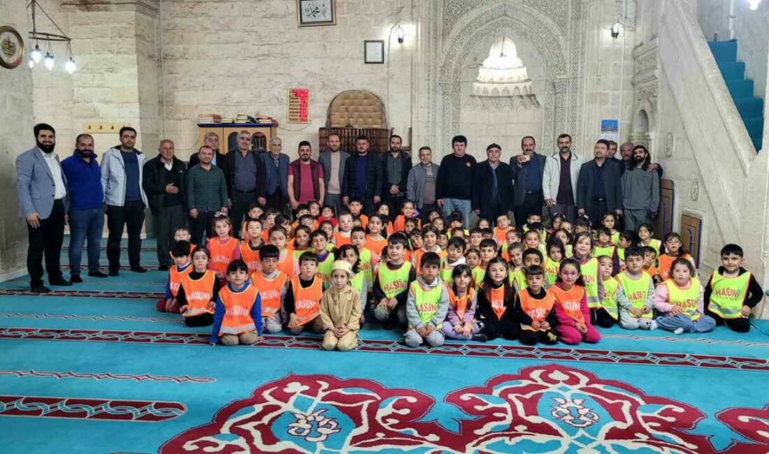 Diyarbakır’ın Silvan ilçesi Hasuni Anaokulu öğrencilerince, ’Çevreme Duyarlıyım Değerlerime Sahip