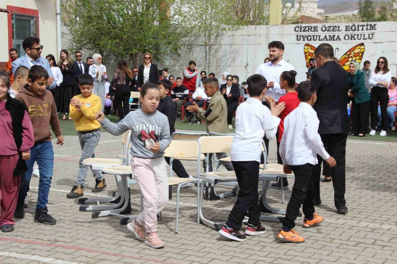 Şırnak’ın Cizre ilçesinde 21 Mart Down Sendromlular Farkındalık Günü çeşitli