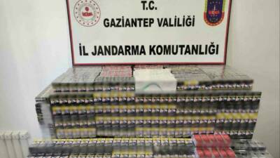 Gaziantep’te jandarma ekiplerince yapılan operasyonlarda 4 milyon 283 bin TL