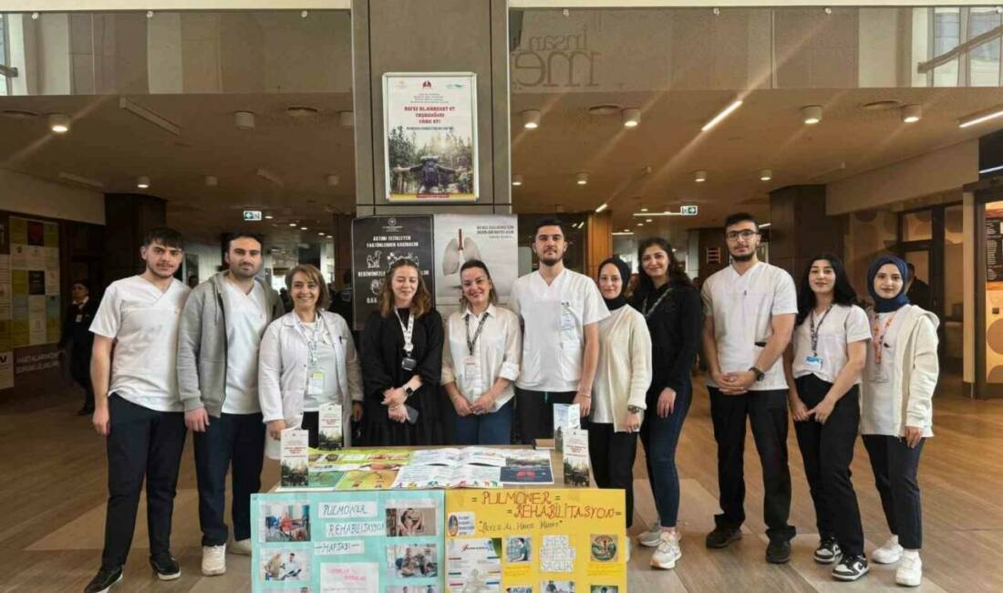 GİBTÜ Hemşirelik Bölümü ve Gaziantep Şehir Hastanesi iş birliğiyle Pulmoner