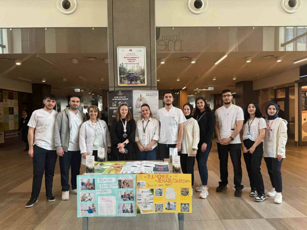 GİBTÜ Hemşirelik Bölümü ve Gaziantep Şehir Hastanesi iş birliğiyle Pulmoner