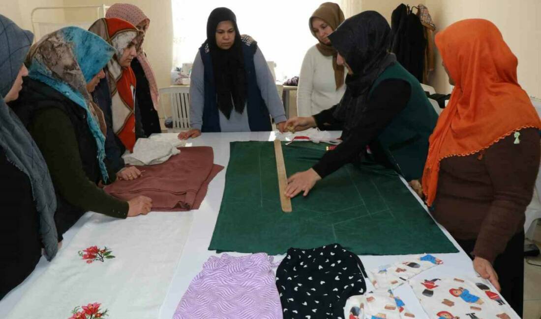 Haliliye Belediyesi'nin milletevi kursları, kadınların ekonomik ve sosyal hayata güçlü