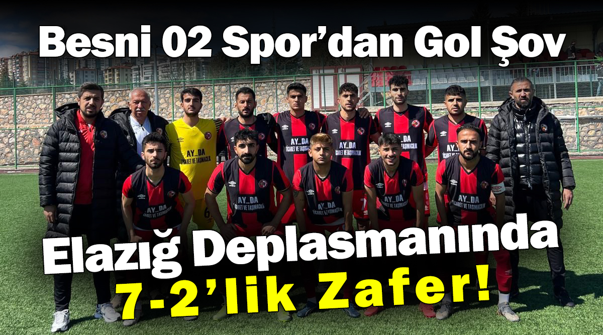 Bölgesel Amatör Lig’in 24. haftasında temsilcimiz Besni 02 Spor, deplasmanda