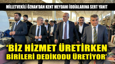 AK Parti Adıyaman Milletvekili Hüseyin Özhan, Besni'de yapılacak olan Meydan