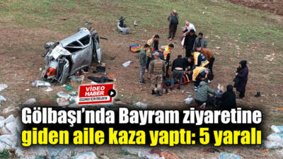 İskenderun’dan Adıyaman’ın Çelikhan ilçesine bayram ziyaretine giden ailenin içinde bulunduğu