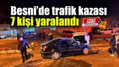 Besni’ye bağlı Köseceli Beldesi’nin Tetirli Mahallesi'nde meydana gelen çift taraflı