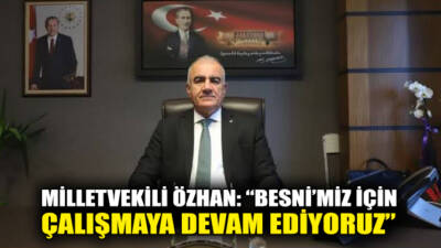 AK Parti Adıyaman Milletvekili Hüseyin Özhan, Hacı Reşit Camisi’nin Besni