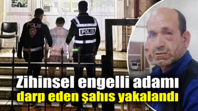 Adıyaman’ın Kahta ilçesinin sevilen simalarından olan zihinsel engelli Ramazan isimli