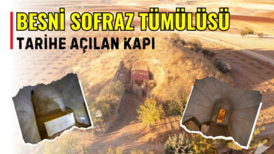 Adıyaman’ın Besni ilçesine bağlı Sofraz Köyü sınırlarında bulunan Sofraz Tümülüsü,