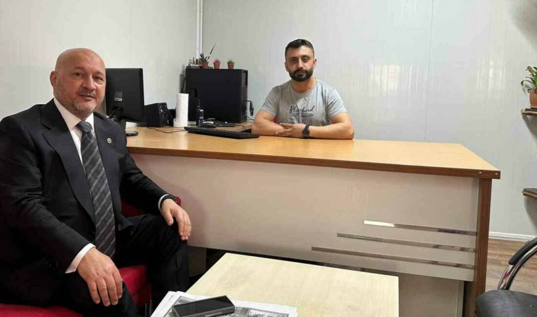 AK Parti Adıyaman Milletvekili Resul Kurt, İHA Adıyaman Bürosu'nu ziyaret