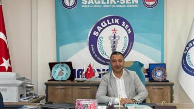 Sağlık-Sen Şırnak Şube Başkanı Sabgatullah Anmal, sağlık profesyonellerinin bayram tatilinde