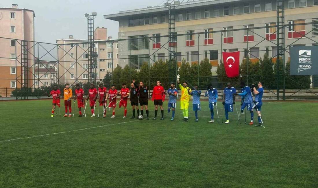 Şahinbey Ampute Futbol Takımı, ligin ikinci yarısının ilk karşılaşmasında deplasmanda