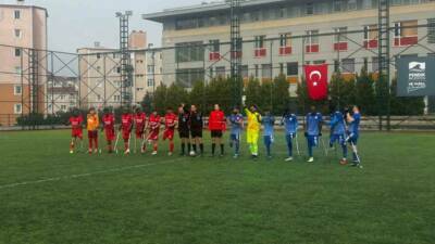 Şahinbey Ampute Futbol Takımı, ligin ikinci yarısının ilk karşılaşmasında deplasmanda