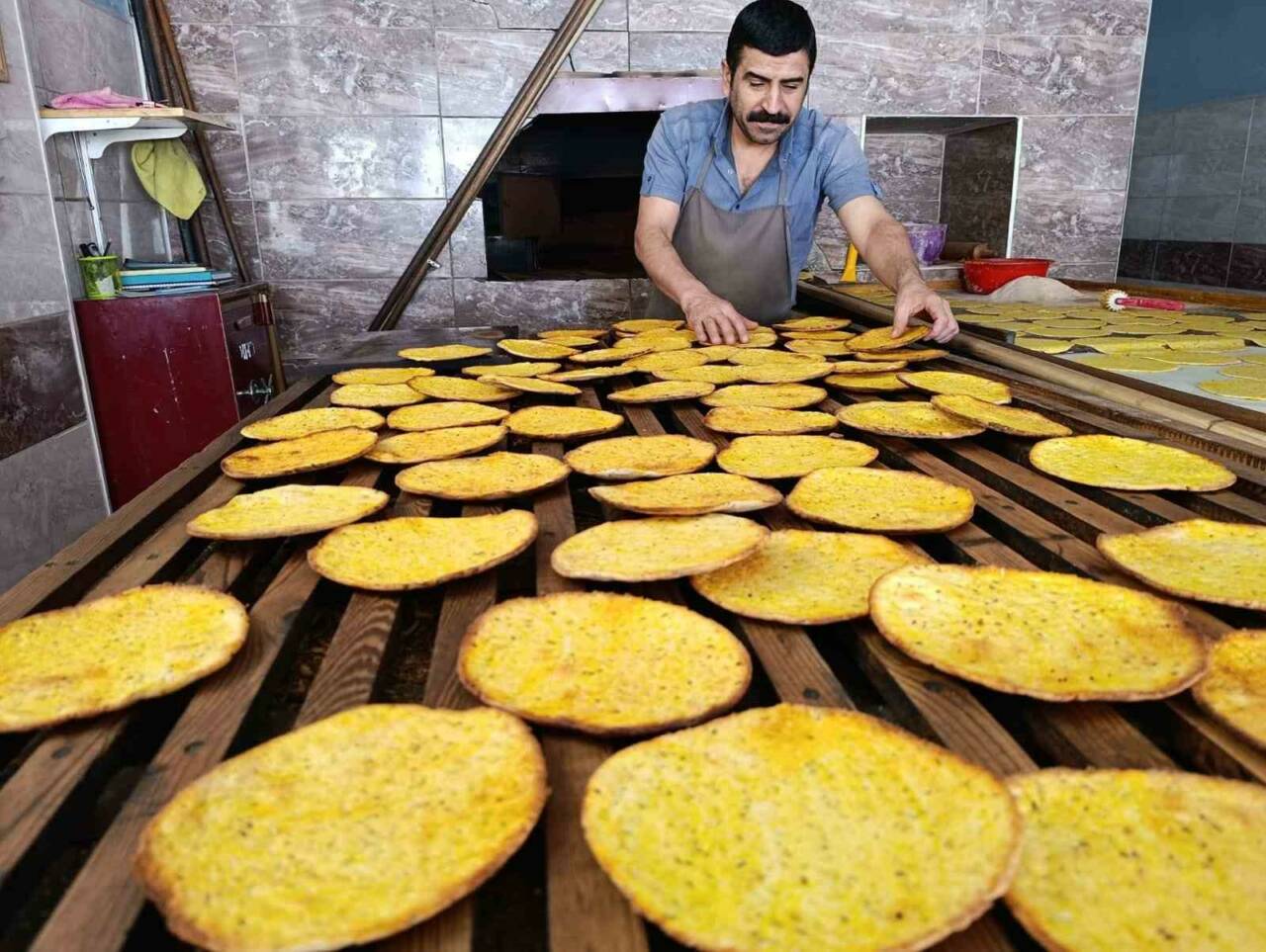 Adıyaman'ın Samsat ilçesinde geleneksel olarak yapılan bayram taplaması artık yılın