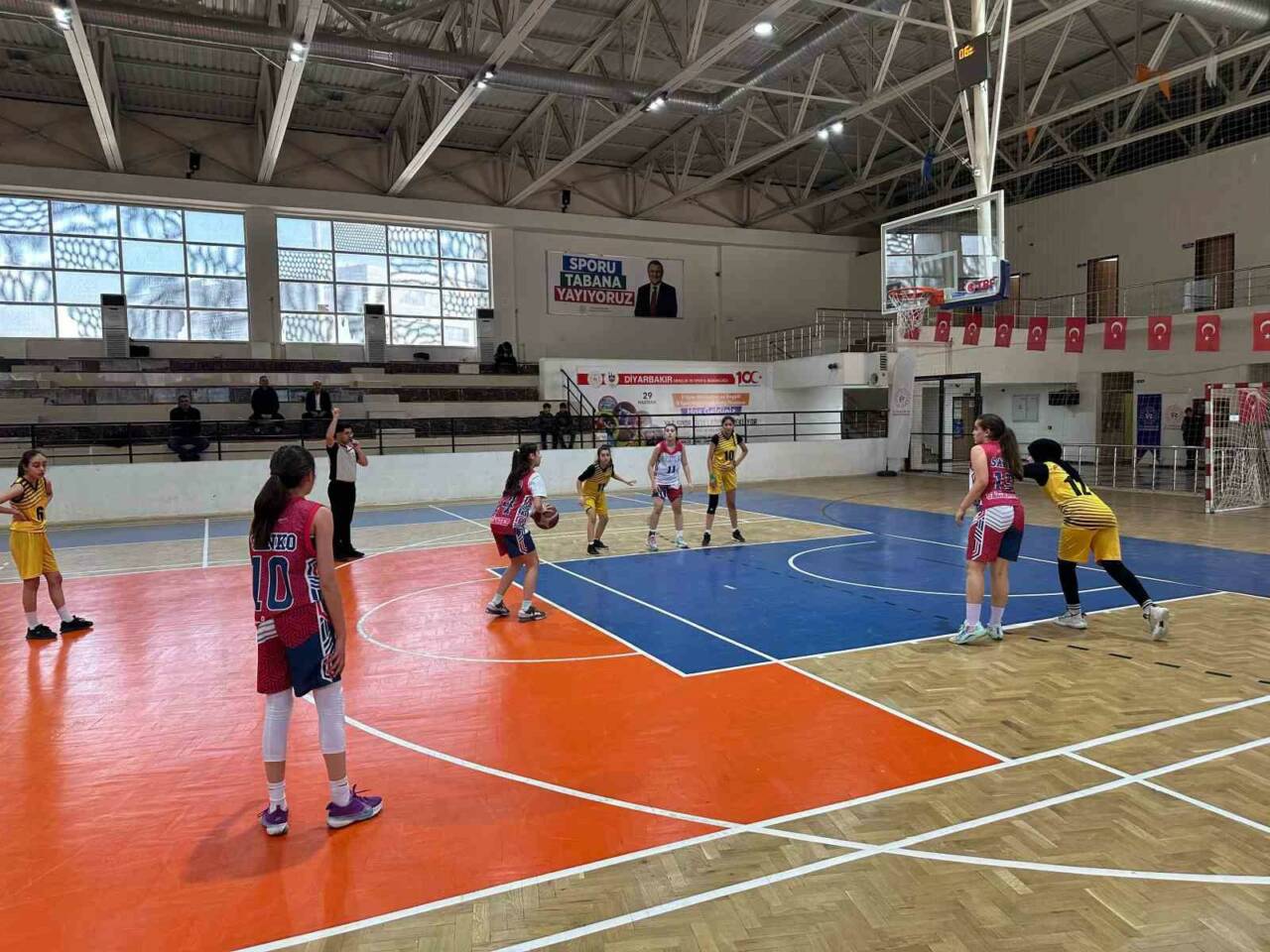 SANKO Okulları Yıldız Kız Basketbol Takımı, Gençlik ve Spor Bakanlığı