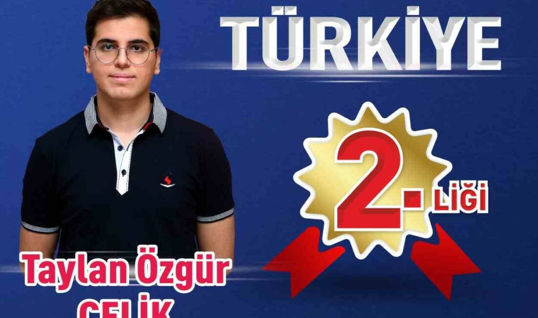 SANKO Okulları öğrencisi Taylan Özgür Çelik, Başarı Sınavı'nda (BS) sayısal