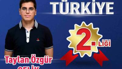 SANKO Okulları öğrencisi Taylan Özgür Çelik, Başarı Sınavı'nda (BS) sayısal