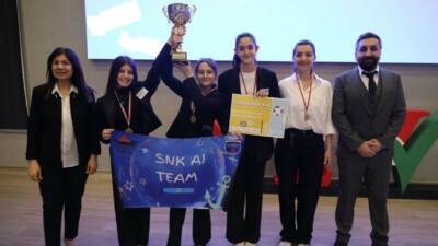 SANKO Okulları öğrencileri Uluslararası Yapay Zeka Yarışması Codeavour 6.0 Lise