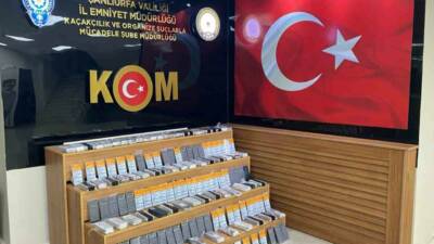 Şanlıurfa’da yapılan operasyonda araçta gizli bölmelerde 4 milyon TL değerinde