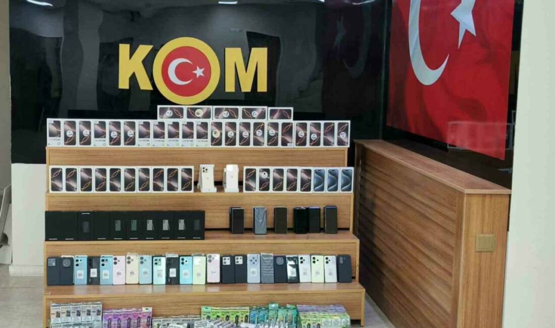 Şanlıurfa’da piyasa değeri 7 milyon 400 bin TL değerinde gümrük