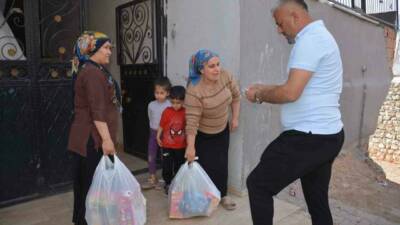 Şırnak’ın Silopi ilçesine bağlı Görümlü beldesinde, Ramazan Bayramı öncesi 800