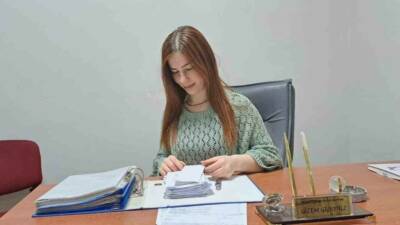 26 yaşındaki Gizem Gündüz, Diyarbakır'ın Silvan ilçesinde 9 erkek rakibini