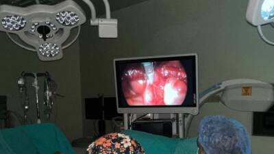 Şırnak'ta rahim duvarında sorun yaşayan hastalar, V-NOTES Histerektomi yöntemi ile