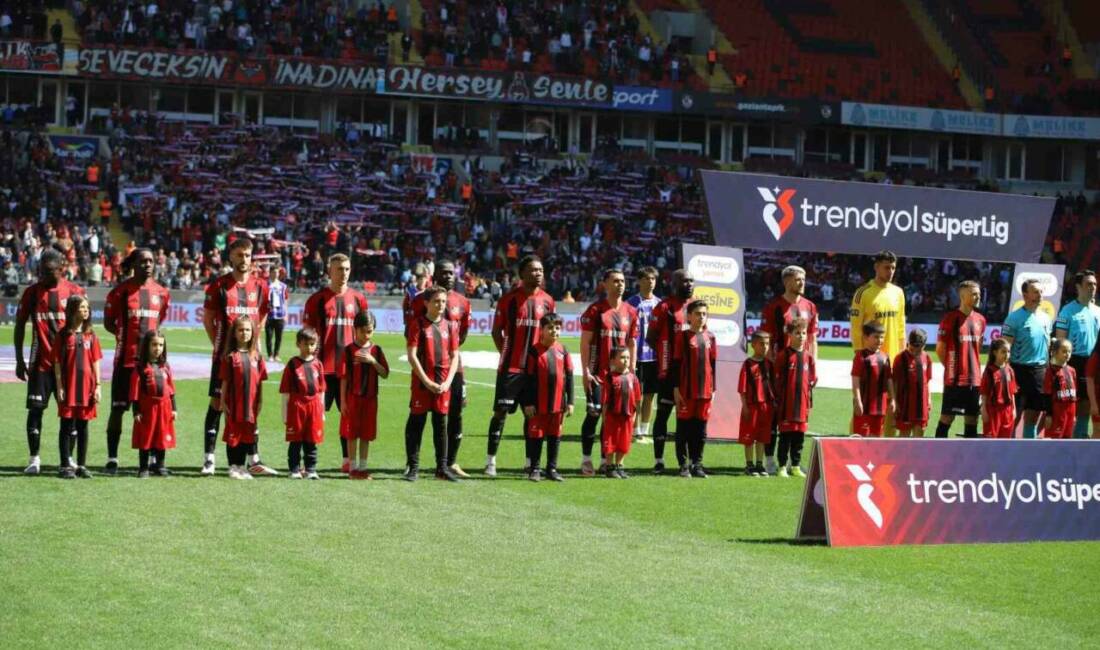 Gaziantep FK ile Kayserispor arasındaki Süper Lig maçında ilk 20