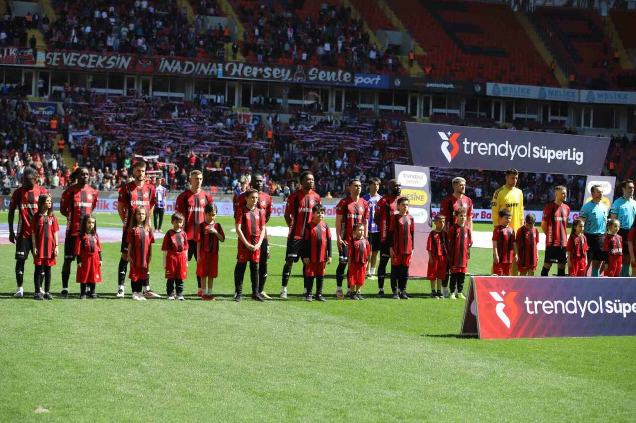 Gaziantep FK ile Kayserispor arasındaki Süper Lig maçında ilk 20