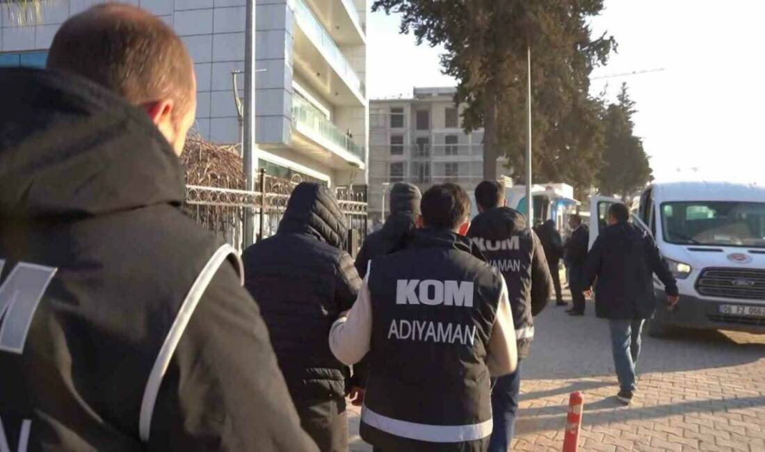 Adıyaman’da usulsüz sağlık raporu operasyonunda gözaltına alınan ve aralarında kamu