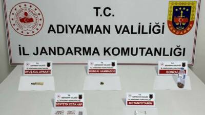 Adıyaman'da yapılan uyuşturucu denetimlerinde 28 kişiye işlem yapıldı. Operasyonda sentetik