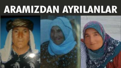 01.04.2025 Salı gününe ait Besni’de Vefat Edenler köşesi.