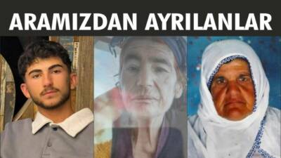 03-04.04.2025 Perşembe, Cuma gününe ait Besni’de Vefat Edenler köşesi.