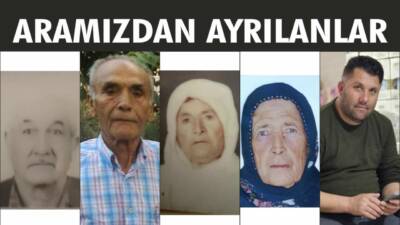 05.04.2025 Cumartesi gününe ait Besni’de Vefat Edenler köşesi.