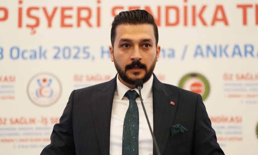 Adıyaman Öz-Sağlık İş Sendikası Başkanı Mustafa Uğur Köse, 1 Mayıs