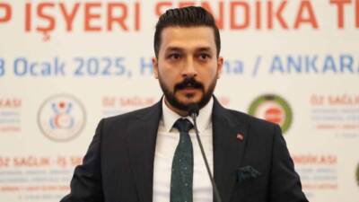Adıyaman Öz-Sağlık İş Sendikası Başkanı Mustafa Uğur Köse, 1 Mayıs
