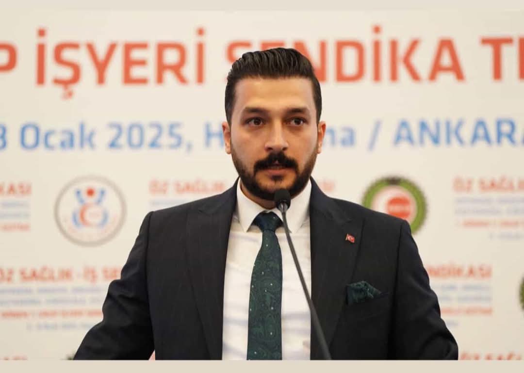 Adıyaman Öz-Sağlık İş Sendikası Başkanı Mustafa Uğur Köse, 1 Mayıs