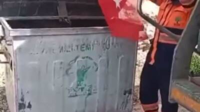 Gaziantep’in Şehitkamil ilçesinde belediyede temizlik işçisi olarak görev yapan bir