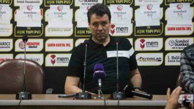 Şanlıurfaspor Teknik Direktörü Cihat Arslan, Amed Sportif Faaliyetler maçının ardından,