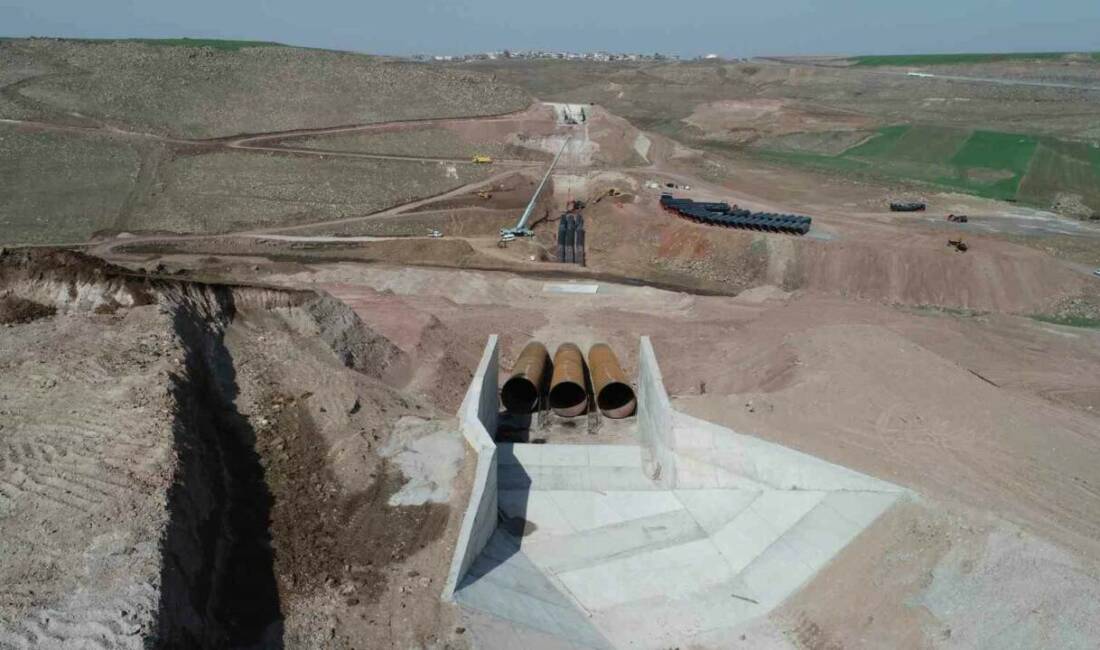 Diyarbakır’da yapımı süren Kralkızı-Dicle projesinde fiziki gerçekleşme oranının yüzde 32