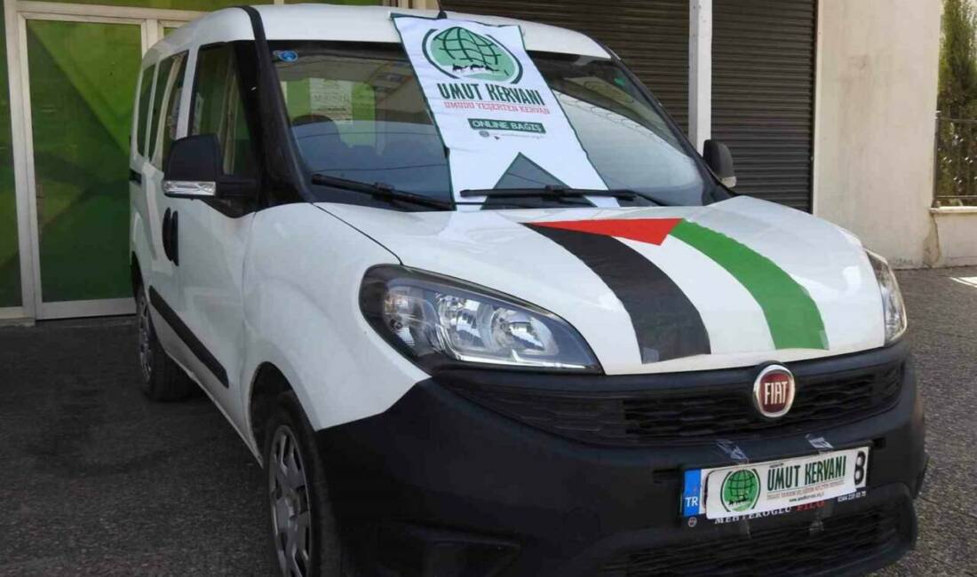 Gaziantep’te hayırsever bir vatandaş, İsrail saldırılarından etkilenen Gazze halkı için