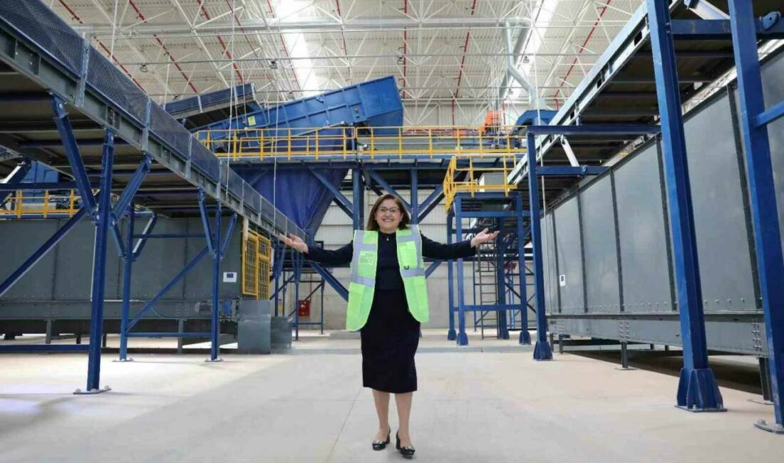 Gaziantep Büyükşehir Belediyesi tarafından hayata geçirilen Mekanik Biyolojik Ayrıştırma Tesisi,