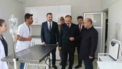 İçişleri Bakan Yardımcısı Mehmet Aktaş, Siirt’te çeşitli ziyaret ve incelemelerde